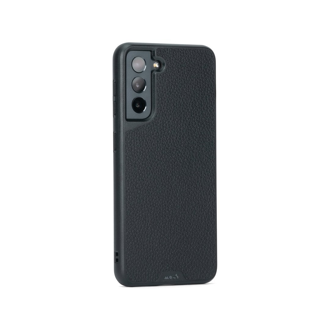 Black Leather Protective Phone Case - Limitless - US 8139